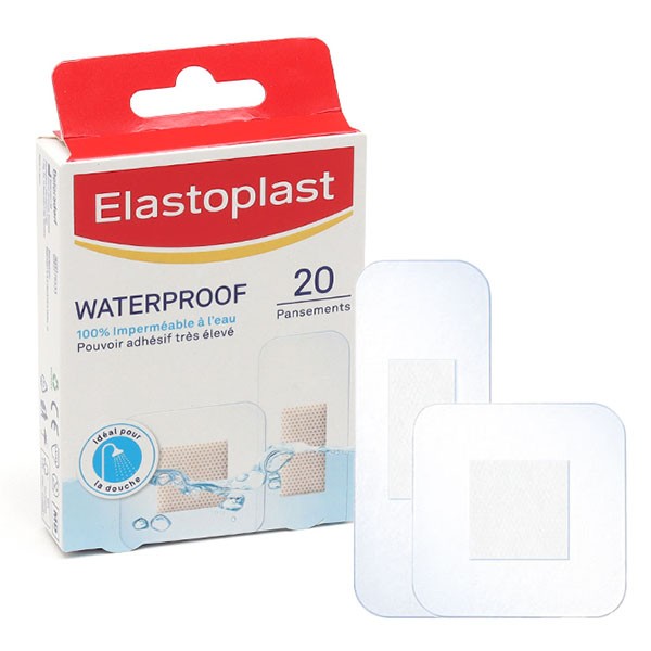 Elastoplast Waterproof pansements assortis