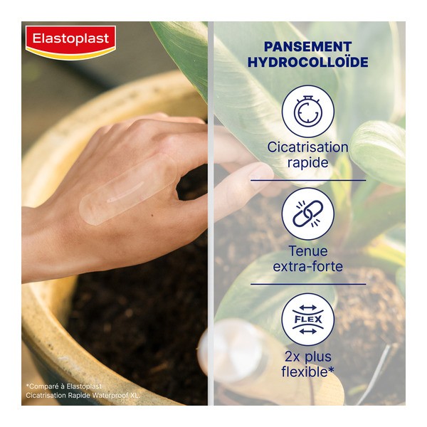 Elasptoplast Second Skin Protection Pansement hydrocolloide