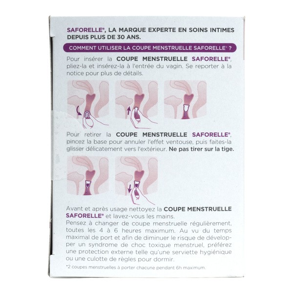 Saforelle Cup Protect coupe menstruelle