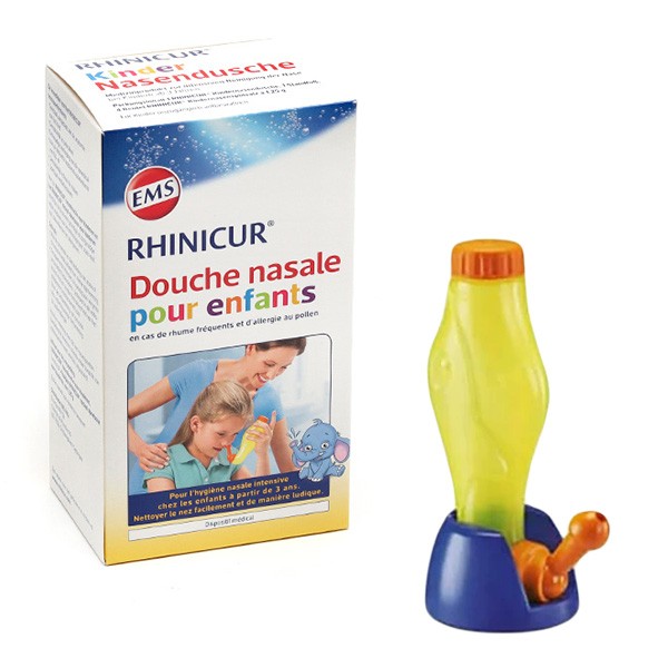 Rhinicur douche nasale pour enfants