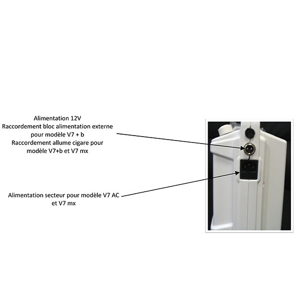 Aspirateur gastrique V7G