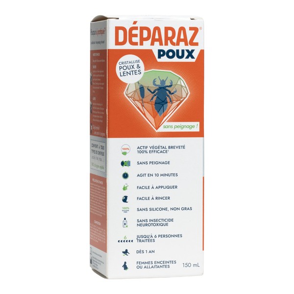 Déparaz Shampoing anti poux