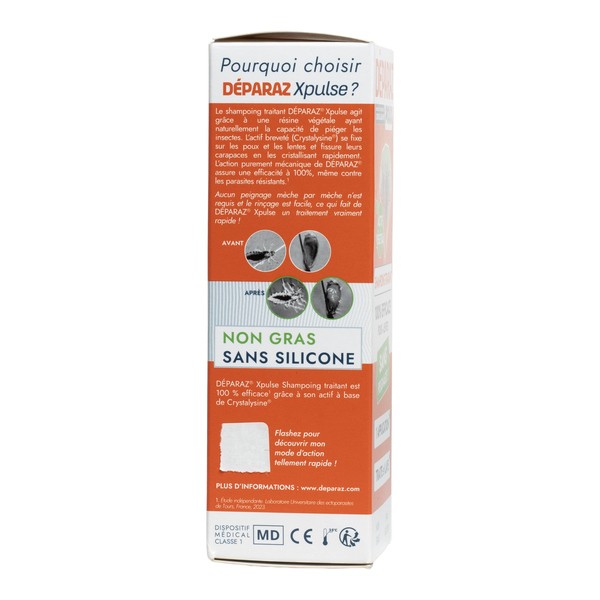 Déparaz Shampoing anti poux