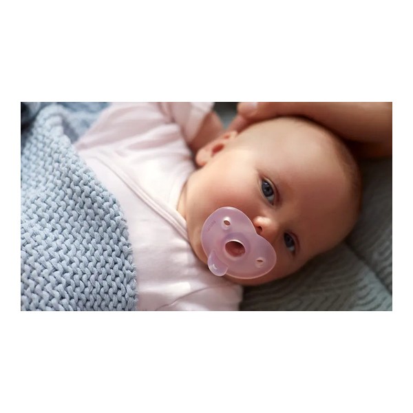 Avent Soothie Sucette silicone 0-6 mois lot de 2