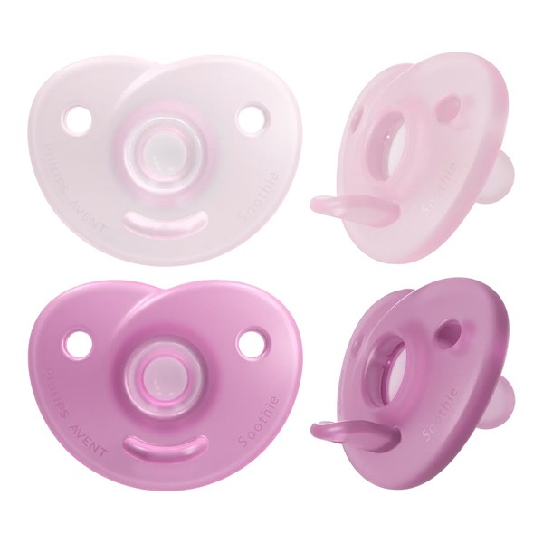 Avent Soothie Sucette silicone 0-6 mois lot de 2