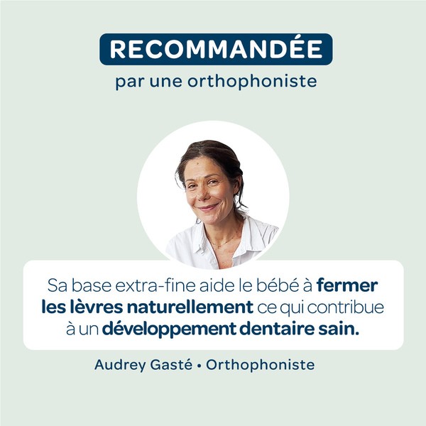 Biolane Sucette anatomique silicone 0-6 mois