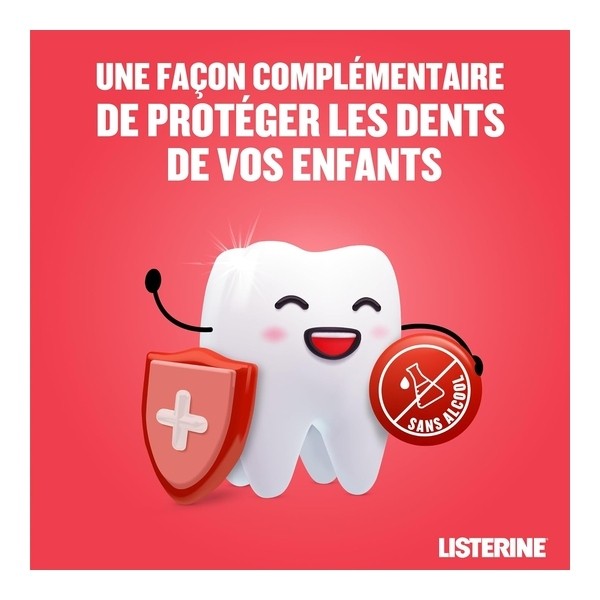Listerine kids bain de bouche enfant