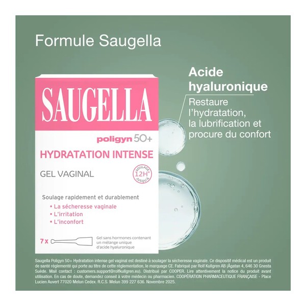Saugella Poligyn 50+ Gel vaginal