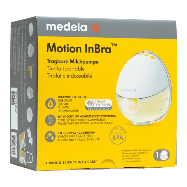 Medela Tire lait portable Mains libres Motion InBra