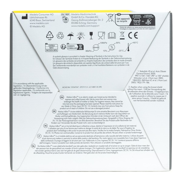 Medela Tire lait portable Mains libres Motion InBra