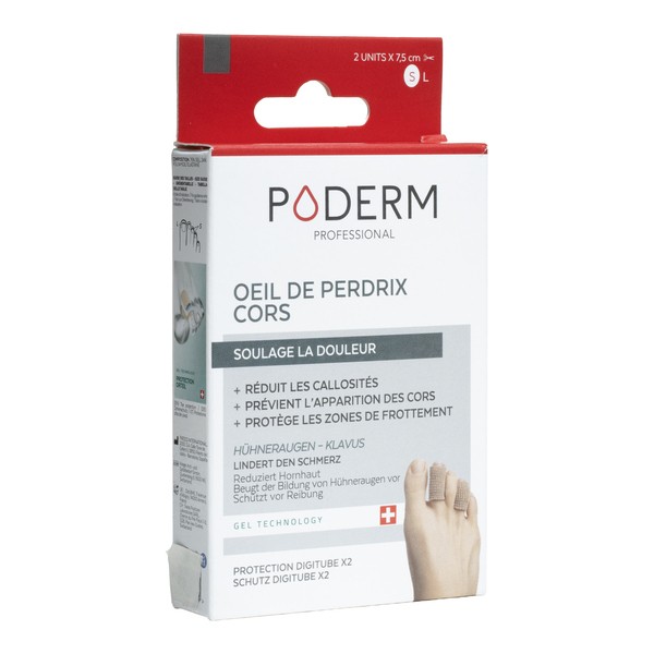 Poderm Digitube Protection cors et oeil de perdrix