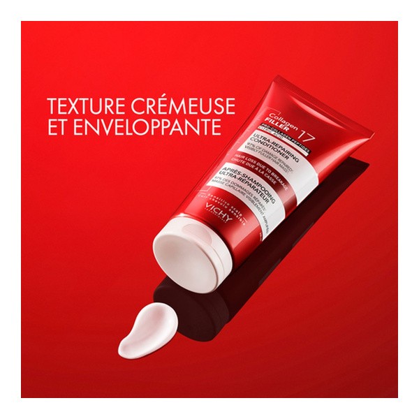 Vichy Dercos Collagen 17 Filler Après shampooing ultra réparateur