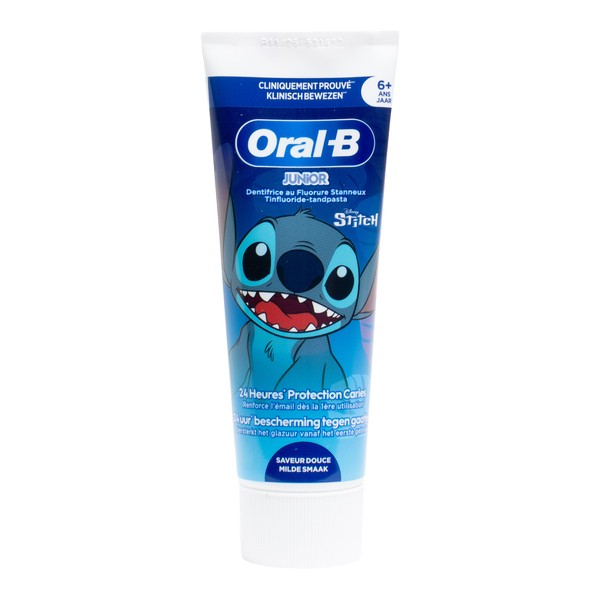 Oral B Junior Dentifrice 6+ Stitch