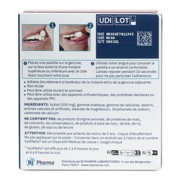 XyliMelts Bouche sèche fruits rouges