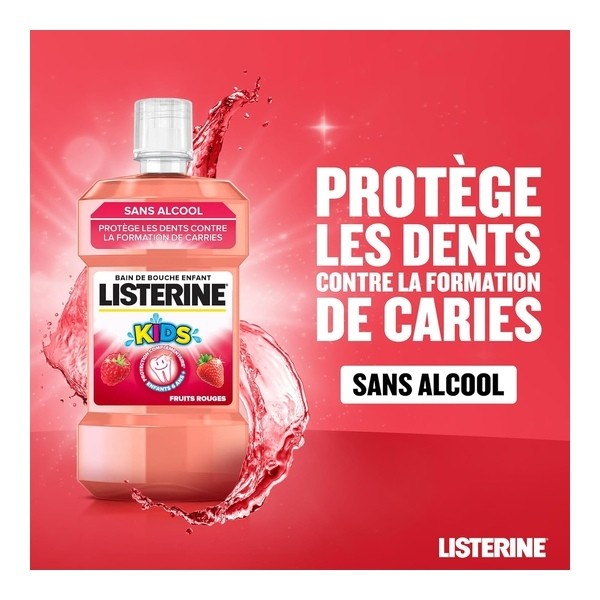 Listerine kids bain de bouche enfant