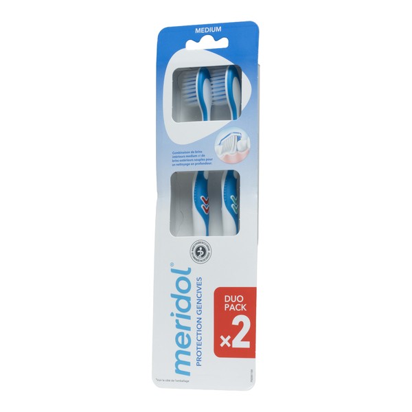 Méridol Protection Gencives brosse à dents médium