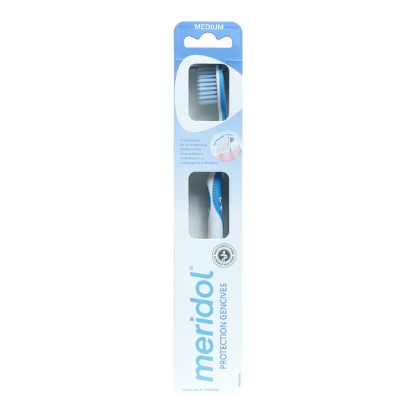 Méridol Protection Gencives brosse à dents médium
