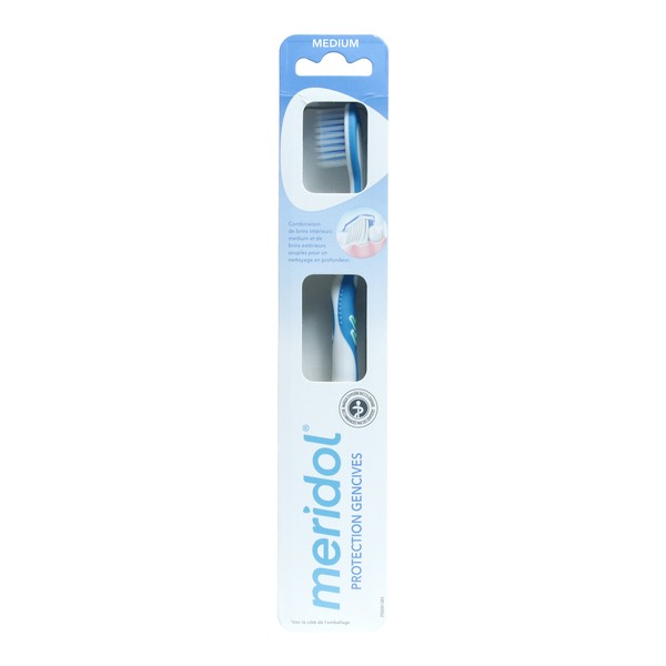 Méridol Protection Gencives brosse à dents médium