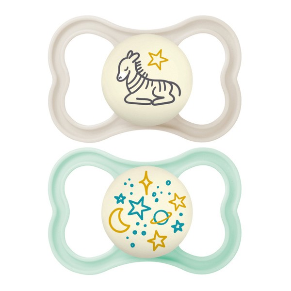 MAM Supreme Nuit Sucette anatomique silicone +18 mois