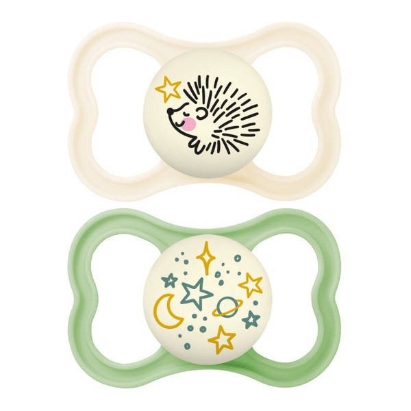 MAM Supreme Nuit Sucette anatomique silicone +18 mois