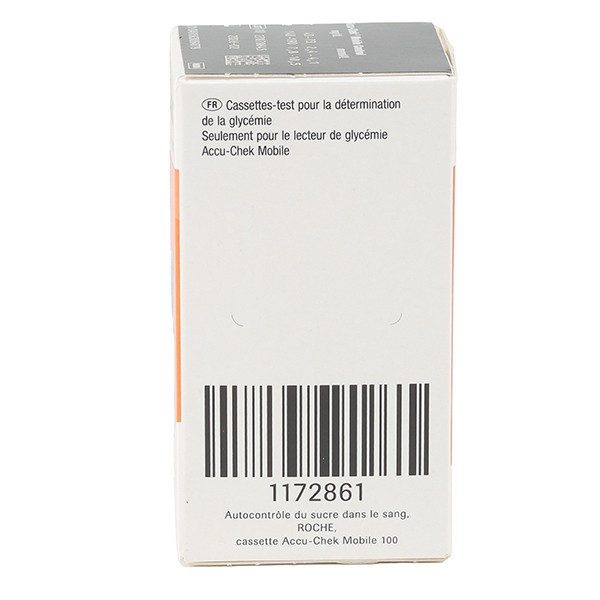 Accu Chek Mobile cassette de 50 tests