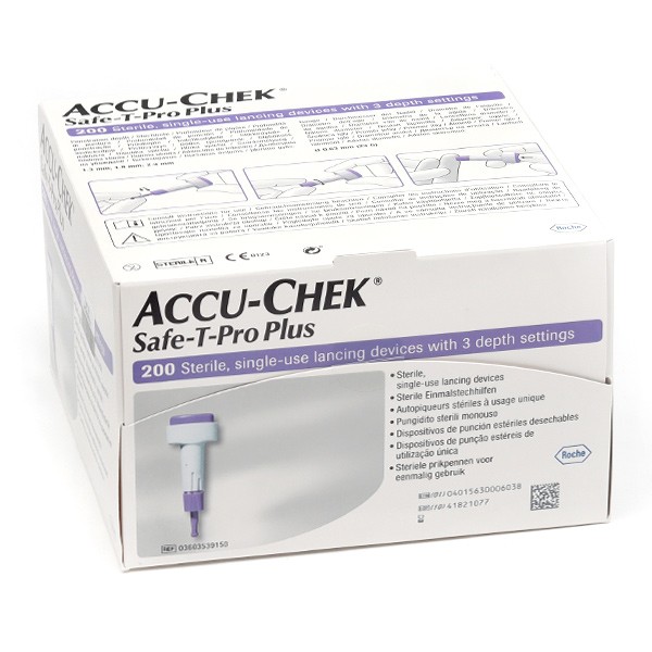 Accu Chek Safe-T-Pro Plus autopiqueurs