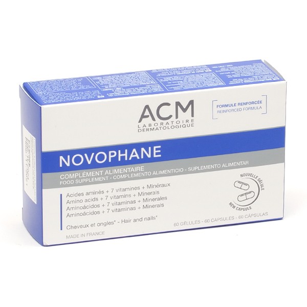 ACM Novophane ongles et cheveux gélules