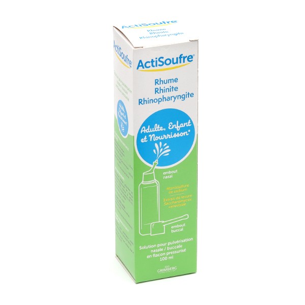 Actisoufre spray rhume