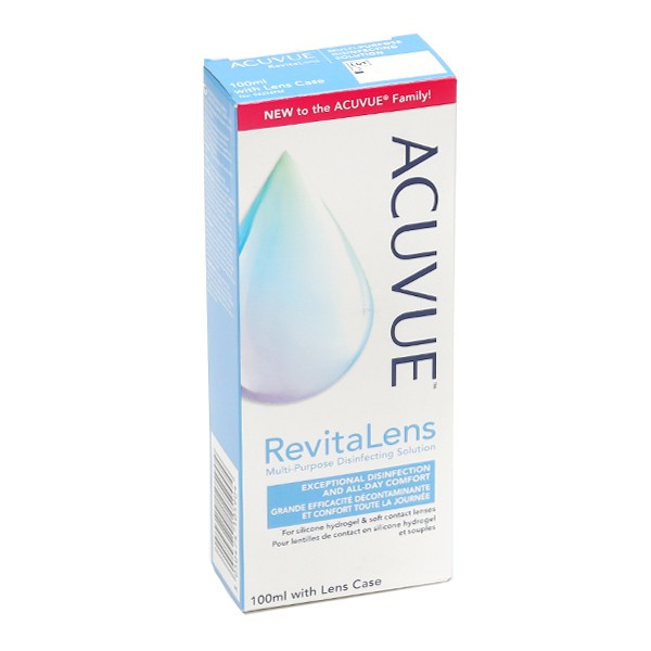 Acuvue RevitaLens solution désinfectante multifonctions