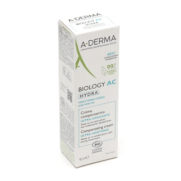 A-Derma Biology AC Hydra Crème compensatrice Bio