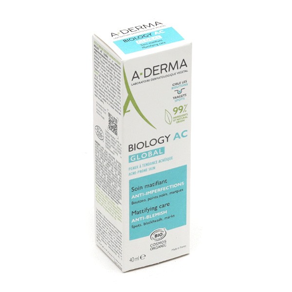 A Derma Biology AC Global Soin matifiant anti-imperfections