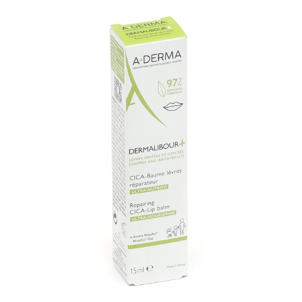 A Derma Dermalibour+ Cica-baume lèvres réparateur