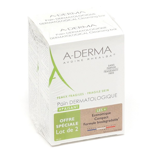 A-Derma pain dermatologique lait d'avoine