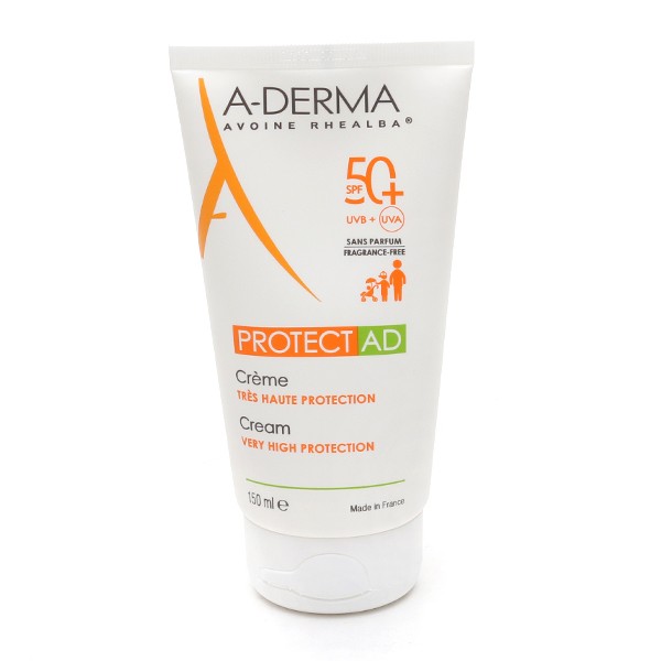A Derma Protect Ad Creme Solaire Spf50 150ml Peaux Atopiques