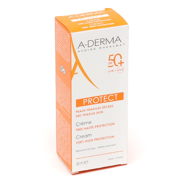 A Derma Protect crème solaire SPF 50+