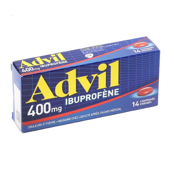 Advil 400 mg comprimé ibuprofène