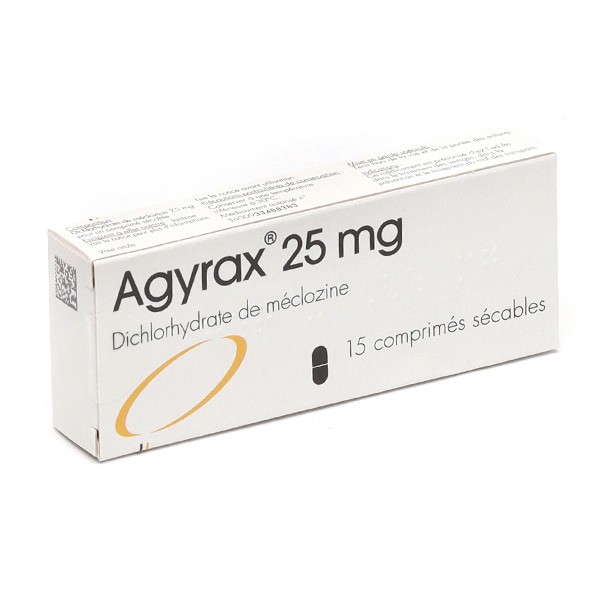 Agyrax 25 mg comprimé