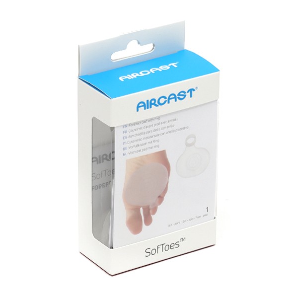 Aircast SofToes coussinet d'avant pied avec anneau