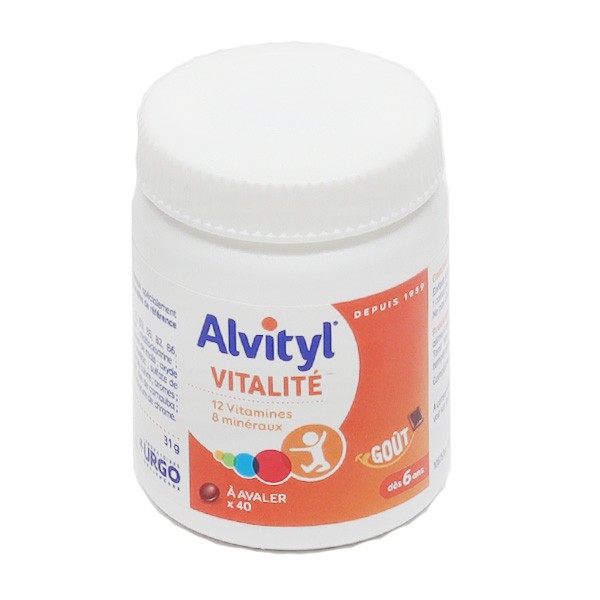 Alvityl® Vitalité à avaler : 12 vitamines et 8 minéraux pour