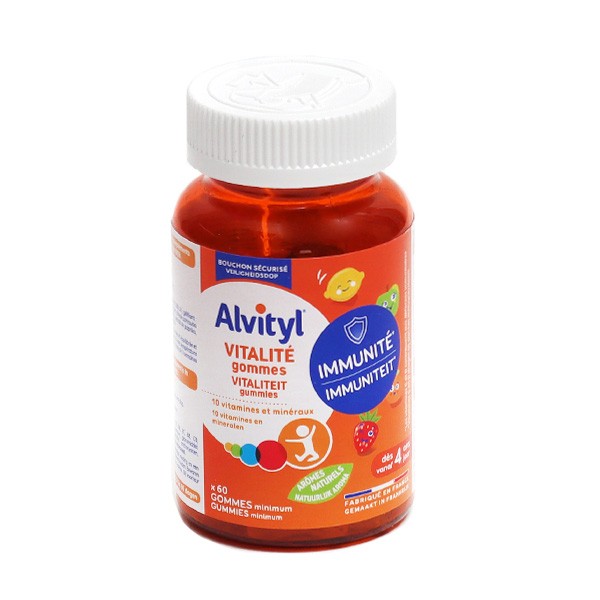 Alvityl sirop multivitamines goût fruits rouges