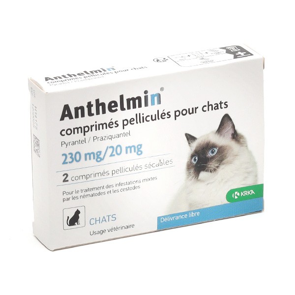 Anthelmin Chat comprimés vermifuge