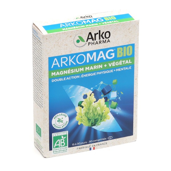 ArkoMag Bio Magnésium marin + végétal comprimés