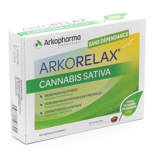 Arkorelax Cannabis Sativa comprimés