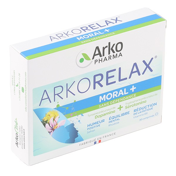 Arkorelax Moral+ comprimés