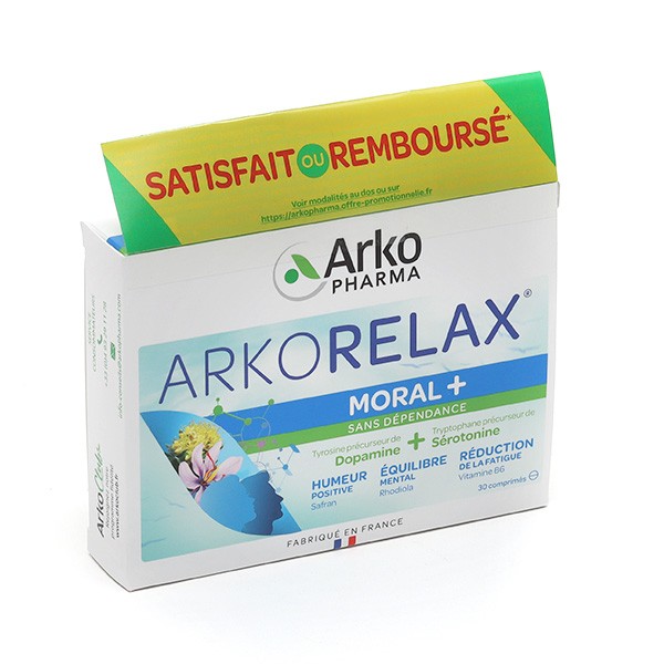Arkorelax Moral+ comprimés