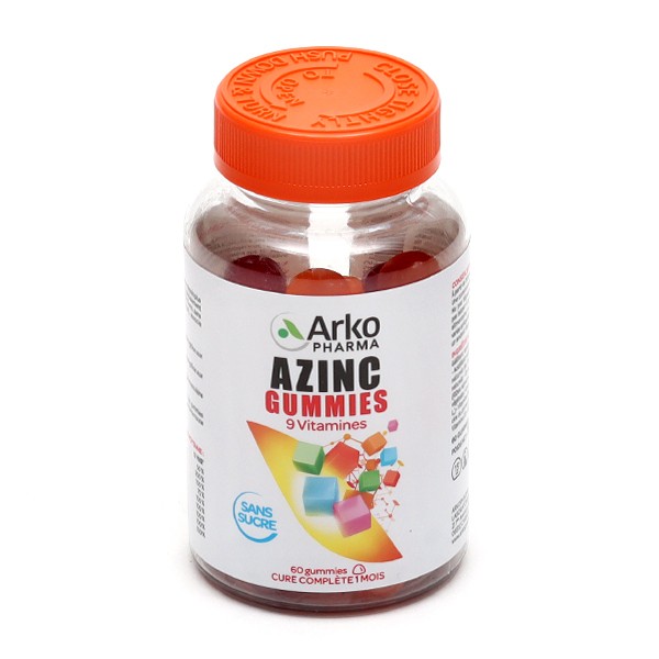 Azinc Gummies 9 vitamines