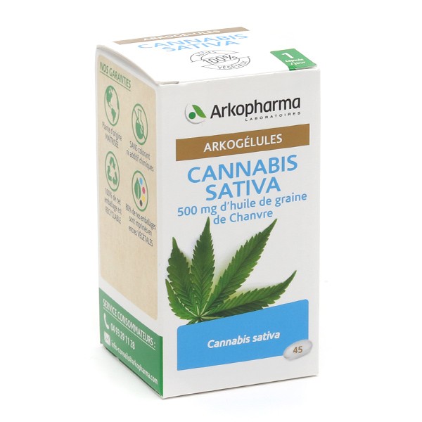 Arkogélules Cannabis Sativa gélules