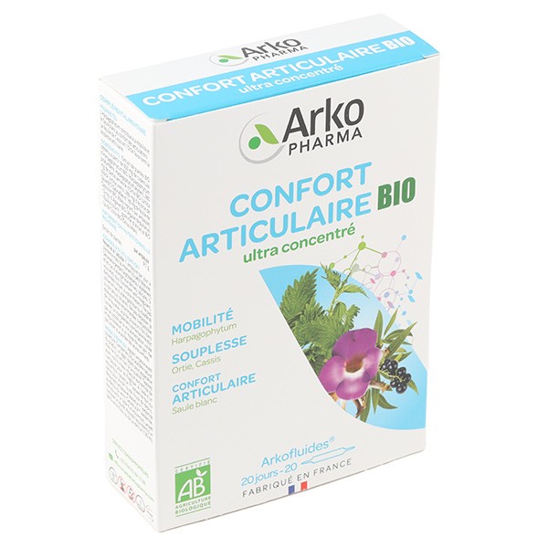 Arkofluides Confort articulaire Bio ampoules