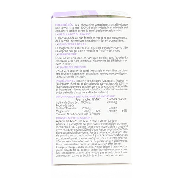 Arkopharma Constipation occasionnelle sachets