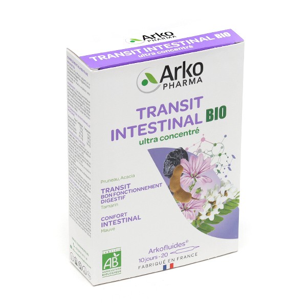 Arkofluides transit intestinal bio ampoules